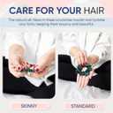 Blissy Silk Scrunchies (3 Pack) - 100% Pure Mulberry 22 Momme 6A High-Grade Fibers Scrunchie for Straight & Curly Hair (Emerald, Regular)