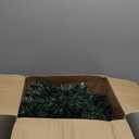 Alupssuc Solar Christmas Tree, Pre-lit Fiber Optic Xmas Tree with 5 Colors Lights, Outdoor Christmas Tree Decorations for Outsdie Holiday Display Yard Front Porch Pathway Cemetery Decor (18 Inch-Solar)