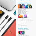 Anker USB C to USB C Cable (10FT, 2Pack), Type-C 100W Charger Cord Fast Charging for iPhone 17 Series,MacBook Pro 2020,Pixel and More(Black)