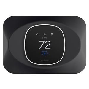 Wall Plate Cover Compatible with New 2025 Ecobee Smart Thermostat Essential, Practical Ecobee Thermostat Trim Kit, Programmable WiFi Thermostat Accessory (1, Tricorn Black)