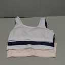 Herepai Big Girls' Sports Bra with Breathable Pads Teens Cotton Training Bras, M