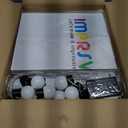 imprsv 4FT Colorful Marquee Numbers,18 Colors with Remote, Light Up Numbers 6 for 16th 60th Birthday Decorations Anniversary Party Decor, Pre-Cut Foam Board Kit, Mosaic Sign for Balloon