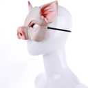 NewL Halloween 3D Animal Half Face Mask Masquerade Party Cosplay Costume for Women and Men