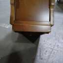 Narrow Nightstand with 3 Drawers,Solid Wood Small Nightstand Walnut, Modern Small Bedside Tables for Bedroom(Fully Assembly) (Walnut)