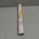 Orainege Floral Wallpaper Peel and Stick Wallpaper 16.9in x196.8in Peony Flowers Floral Contact Paper Removable Self Adhesive Wall Paper Decorative for Cabinets Walls Shelf Liner, Peachy