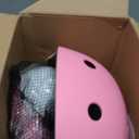Kids Bike Helmet Set, Adjustable Helmet for Ages 2-3-5-8-14 Year Boys Girls, Toddler Pad Set with Knee and Elbow Pads for Bike, Roller, Skating, Scooter, Longboard and More Sports, 6 Color (Pink)