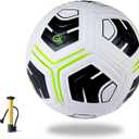 Professional Soccer Ball Size 5  Premium Grade PU Construction, Durable for Indoor/Outdoor Sports, Training & Match Play  High-Performance Design for All Levels. Delivered Non-inflated