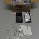 VOLISUN Solar Fence Lights, 12 Pack Solar Powered Fence Lights Outdoor with Warm White LED Spot Lens, IP65 Waterproof Fence Solar Lights Outdoor for Patio, Backyard, Railing, Deck（Black）