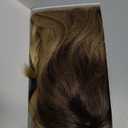 Long Ombre Blonde Wigs for Women 26 inch Long Wavy Middle Part Wig Ombre Blonde Wigs Upgraded Protein Fiber Hair Replacement Wig Cosplay Costume Halloween Wig(26'' Brown Ombre Blonde)