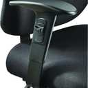 Safco Products 3399BL Adjustable Width Arm Set for use with Alday 3391, Vue 3394 and 3397 Chairs (Sold Separately), Black