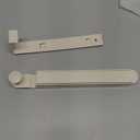 Over The Door Drying Rack, 1 Pack Foldable Over The Door Hooks Hanger for Laundry Clothes Heavy Duty Door Organizer Rack Coat Towels Hanging Storage for Bedroom Bathroom Kitchen (Milky White)