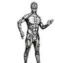 Morphsuits Men's Monster The Android Skinsuit, XX-Large
