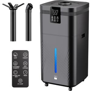30L/7.93Gal Commercial Humidifier for Large Room 4200 sq ft, 3000mL/H Whole House Humidifiers with Supersized Cool Mist,Quiet Humidifiers for Bedroom, Home,Office, Plants, Warehouse