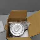 FOHERE Citrus Juicer Electric, Hand-Free Orange Juicer Machine with 2 Interchangeable Cones, Automatic Juice Squeezer for Orange, Lemon, Grape, Pomegranate, Cleaning Brush Included