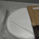 Bemis 730SLEC Slow Close Toilet Seat, Easy Clean Hinges and Durable Plastic Seat, Made in USA, Round, White