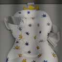 Baby Bath Pad, Soft Bathtub Mat, Adjustable Nonslip Newborn Toddler Bath Cushion, Comfortable Skin Friendly Floating Pad for 0-12 Months Infant (Crown)