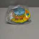 Potaroma Dog Puzzle Toy 2 Levels, Slow Feeder, Pup Food Treat Feeding Dispenser for IQ Training and Entertainment for All Breeds 4.2 Inch Height (Yellow Blue)