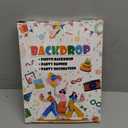 Mocsicka Casino Birthday Backdrop Casino Night Poker Dice Background Las Vegas Gold Glitter Happy Birthday Party Decorations Photo Studio Props (7x5ft)