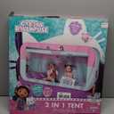 Gabbys Dollhouse 2-in-1 Kids Pop-Up Play Tent and Twin Bed Tent, Indoor Playhouse for Pretend & Imaginative Play