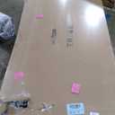 BARNSMITH 42in x 84in Mirror Barn Door with 7FT Sliding Door Hardware Kit Included, 1 Lites Full Length, Solid Wood Water-Proof PVC Surface,No Assembly Required,Black