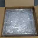 Cliselda 6Pcs Clear Acrylic Boxes for Display, Food Risers for Buffet Table Party Cupcake Candy Desset,Acrylic Nesting Risers Display Stands Cube Boxes with Hollow Bottoms