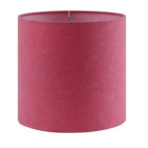 Aspen Creative 31239A Transitional Drum (Cylinder) Shaped Spider Construction Lamp Shade in Rose Pink, 8" Wide (8" x 8" x 8")