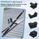 20Pcs 12 Inch Outside R Panel Foam Closure Strips -12" Replacement for Metal Corrugated Roofing Panels -3' Long Classic Rib Profile (Outside)