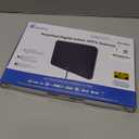 TV Antenna Indoor, Digital Amplified Indoor HDTV Antenna, 1080p VHF UHF Television Local Channels Detachable Signal Amplifier and 16.5ft Long Coax Cable (Black)