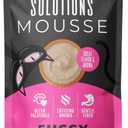 Tiki Cat Solutions Fussy Mousse, Duck Liver & Egg, Specially Formulated to Support Healthy Digestion, Functional Wet Cat for Adult Cats, 2.4 oz. Pouch (12 Count), Best By: 02/26/2027