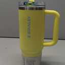 STANLEY Quencher ProTour Flip Straw Tumbler with Leakproof Lid 30 oz | Built-In Straw and Handle | Cup Holder Compatible for Travel | Insulated Stainless Steel Cup | BPA-Free | Pomelo