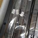 YAOHUOO 3 Tier Large Printer Stand with Power Outlet/Adjustable Storage Shelf, Rolling Cart with Wheels, Printer Table for Home Office 3D Printer/Heat Press/Laser, 22"x15" Black