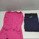 Ficerd 3 Pack 3/4 Sleeve Tops for Women Round Neck Dressy Basics Tees Casual Trendy Loose Fit T Shirts