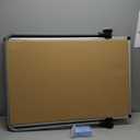 Stand White Board, Double Sided Magnetic Dry Erase Board Height Adjustable Whiteboard with Sturdy Aluminum Frame for Home Office Classroom, 36 x 24 Inch