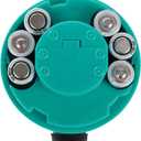 Ozeri Fascina Electric Wine Bottle Opener and Corkscrew (Teal Blue)