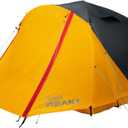 Coleman PEAK1 Premium Waterproof Backpacking Tent with Rainfly & Footprint, Lightweight Camping Tent Withstands Winds up to 45 MPH, 1/2/3/4/6 Person Sizes