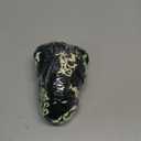 SHEWIN Women's Casual V Neck Floral Print Chiffon Blouses 3/4 Sleeve Boho Summer Tops Shirts (Medium, Dark Green)