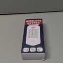 for Genie Garage Door Opener Keypad Compatible with All Genie Intellicode Overhead Door Codedodger and Dip Switch Opener for 1995-Current Models 315/390MHZ Wireless Keyless Keypad Replacement (02)