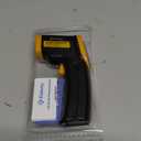 Etekcity Infrared Thermometer Laser Temperature Gun 774, Meat Food Candy Oven Thermometer for Griddle Accessories, Heat Gun for Cooking Refrigerator Tools, Adjustable Emissivity & Max Measure, Yellow