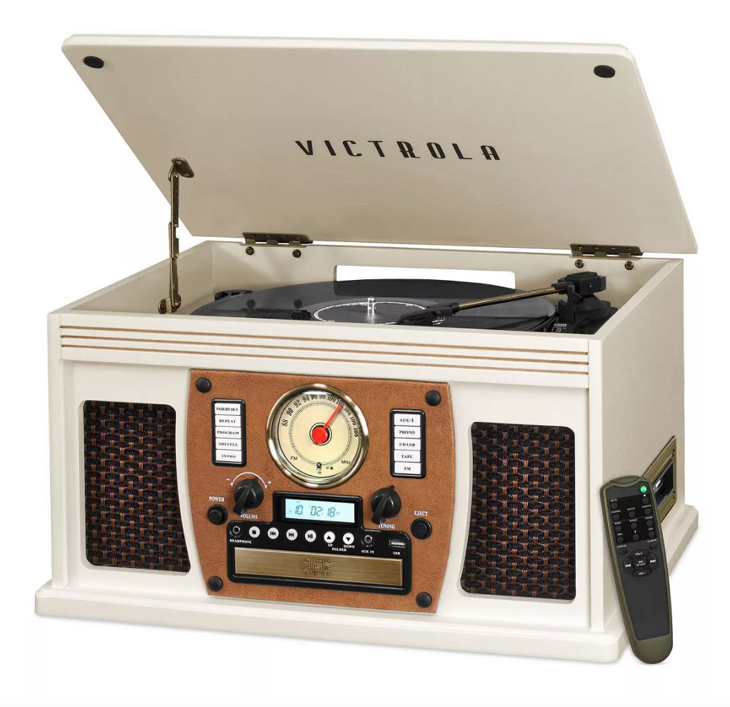 Victrola Navigator Bluetooth Record Player - White