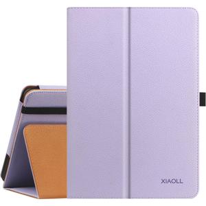 Folio Case for All-New Amazon Fire HD 10 and 10 Plus Tablet (13th/11th Generation, 2023/2021 Release) 10.1" - Slim Fit Standing Cover with Auto Sleep/Wake, Purple