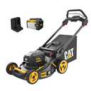 Cat DG670 60V 21" Cordless 3-In-1 Cutting Modes, Brushless Push Lawn Mower with TorqLogic - Battery Charger Not included