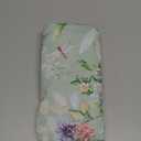 WINLIFE 100% Cotton Pillowcases King Size Sage Green Garden Floral & Butterflies Printed Pillow Cover 2 Pack, Soft Smooth Cool Envelope Closure Pillow Case Set (King, 20"x36")