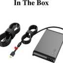 170W Laptop Charger Fit for Lenovo ThinkPad P70 P71 P72 P73 P1 LOQ ideapad Gaming 3-15 SA10R16886 ADL170SCC3A AC Adapter Power Supply Cord ADL170SDC3A ADL170SLC3A SA10R16887