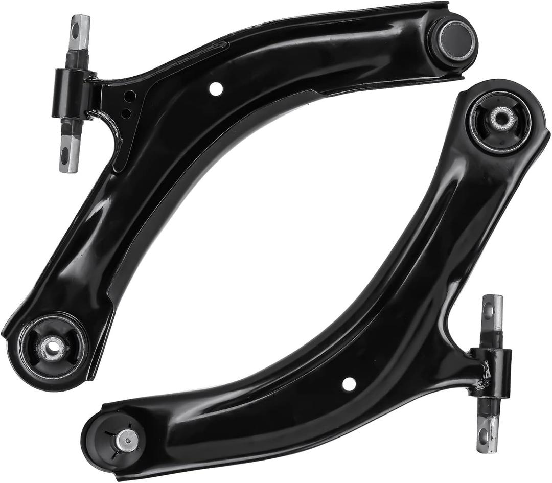Front Lower Control Arms with Ball Joints for Nissan Rogue 2.5L 2008-2013 08 09 10 11 12 13, for Nissan Rogue Select 2.5L 2014-2015 14 15, Passenger & Driver Side Suspension Kit MS30194 MS30195, 2PCS