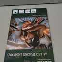 A4 LED Light Box for Tracing and Drawing - Ultra Thin Adjustable Light Table, USB Trace Light UP Pad Screen, Small Copy Board Tracer for Kids Artists, Sketching, Stenciling, and Art Crafting.