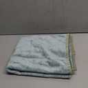 decorUhome Chenille Soft Throw Pillow Covers 20x20 Set of 2, Farmhouse Velvet Neutral Decorative Euro Pillow Covers with Stitched Edge for Couch Sofa Bed Home Decor, Aqua Haze