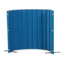 Angeles Room Divider, Acoustic Room Divider Panel, Blue, 48" X 6'