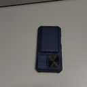 SSLOTSCASE for iPhone 16 Pro Case with Stand & Hidden Card Slot & Sliding Lens Cover [Military-Grade Protection] Heavy Duty Shockproof Wallet Case Cover for iPhone 16 Pro 2024, Blue | with Stand, Hidden Card Slot, Sliding Lens Cover, Heavy Duty, Shockproof