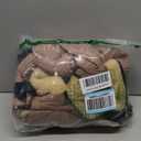 Queenmore Dog Coats for Large Dogs, Dog Jacket, Warm Fleece Winter DogCoat with Harness Built in, Back Zipper Pet Jacket for Large Breeds, Thick Fleece Lining Pet Snowsuit, Brown 2XL