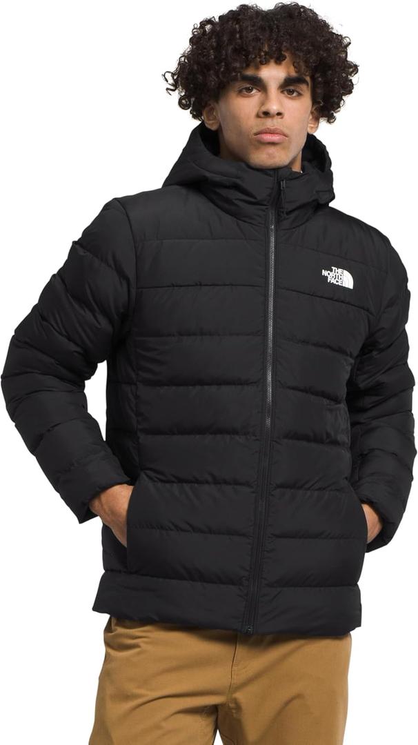 The North Face mens Aconcagua 3 Hooded Jacket - Insulated Winter Coat, Wind & Water Resistant, Durable Attached Hood (X-Large, Tnf Black-npf)